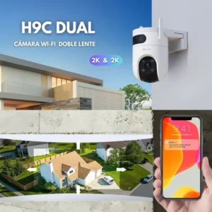 H9C Cámara Dual WiFi Ezviz (para exteriores)